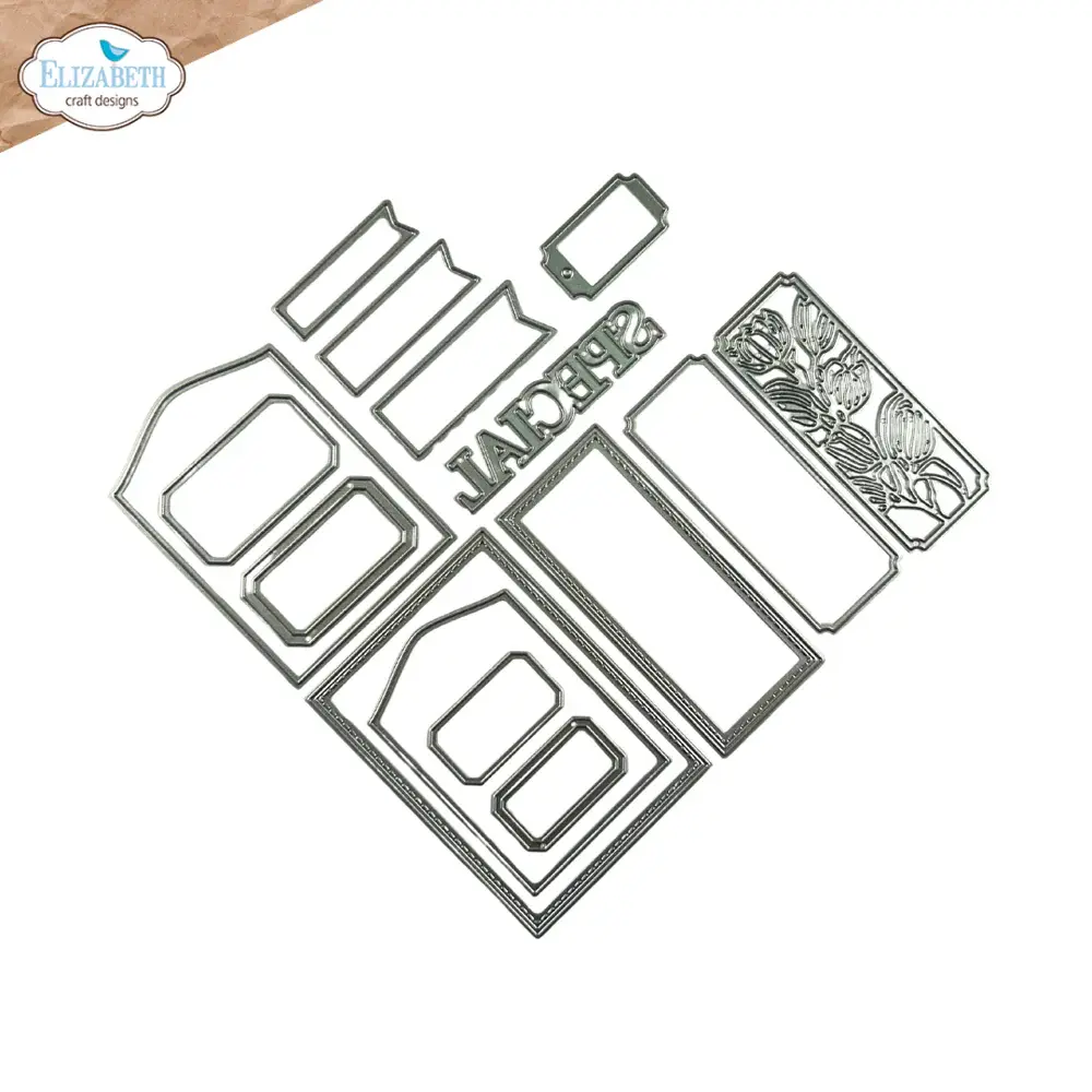 ELIZABETH CRAFT DESIGNS ELIZABETH CRAFT DESIGNS EVERYDAY MEMORIES DELIGHTFUL DISCOVERY POCKET PAGE INSERTS 1 DIE SET
