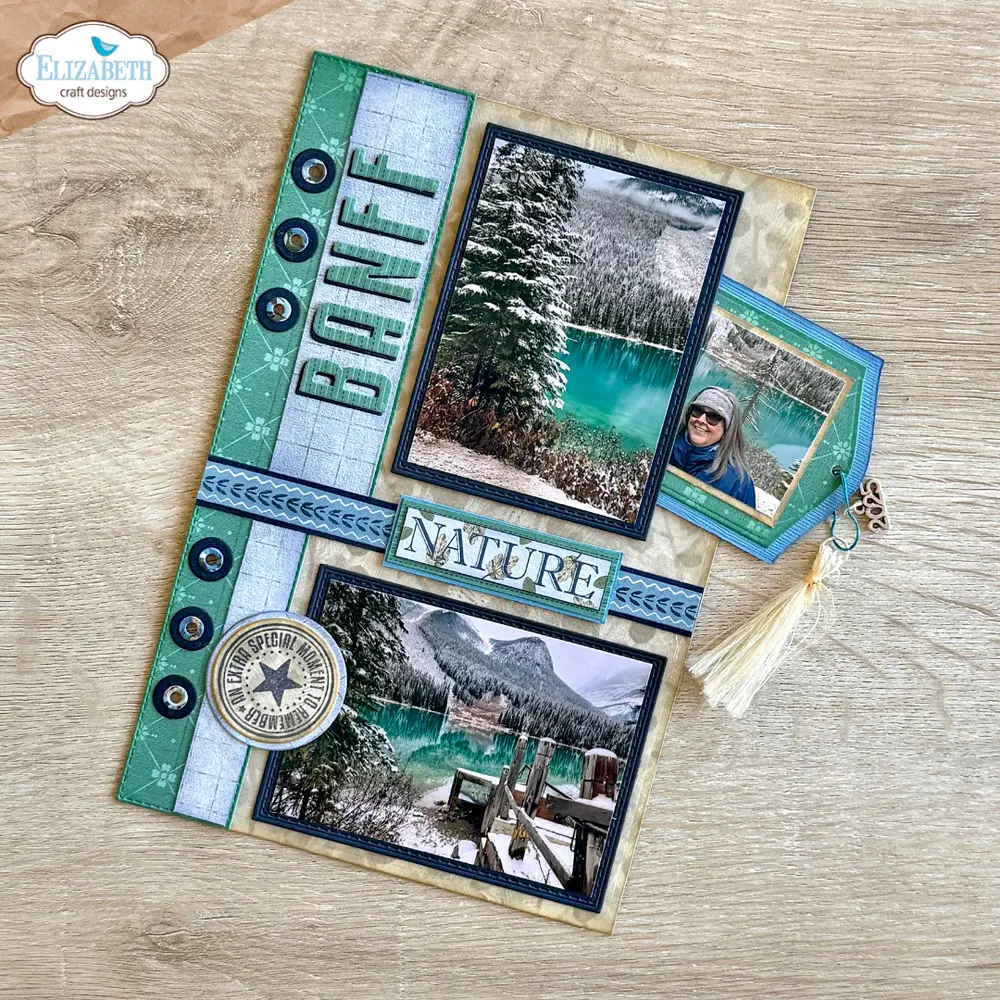 ELIZABETH CRAFT DESIGNS ELIZABETH CRAFT DESIGNS EVERYDAY MEMORIES DELIGHTFUL DISCOVERY POCKET PAGE INSERTS 1 DIE SET