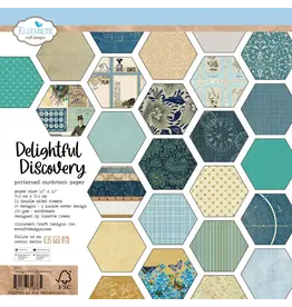 ELIZABETH CRAFT DESIGNS ELIZABETH CRAFT DESIGNS EVERYDAY MEMORIES DELIGHTFUL DISCOVERY 12x12 PATTERENED PAPER PACK