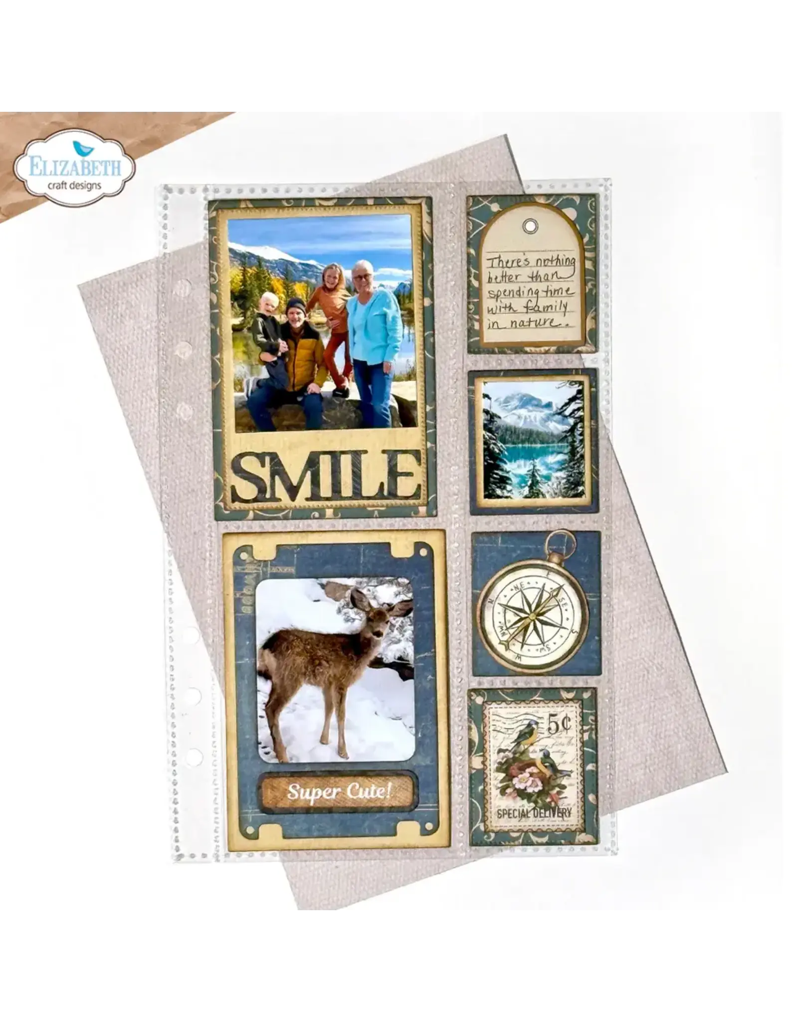 ELIZABETH CRAFT DESIGNS ELIZABETH CRAFT DESIGNS EVERYDAY MEMORIES DELIGHTFUL DISCOVERY MEMORY BINDER POCKET PAGES 1