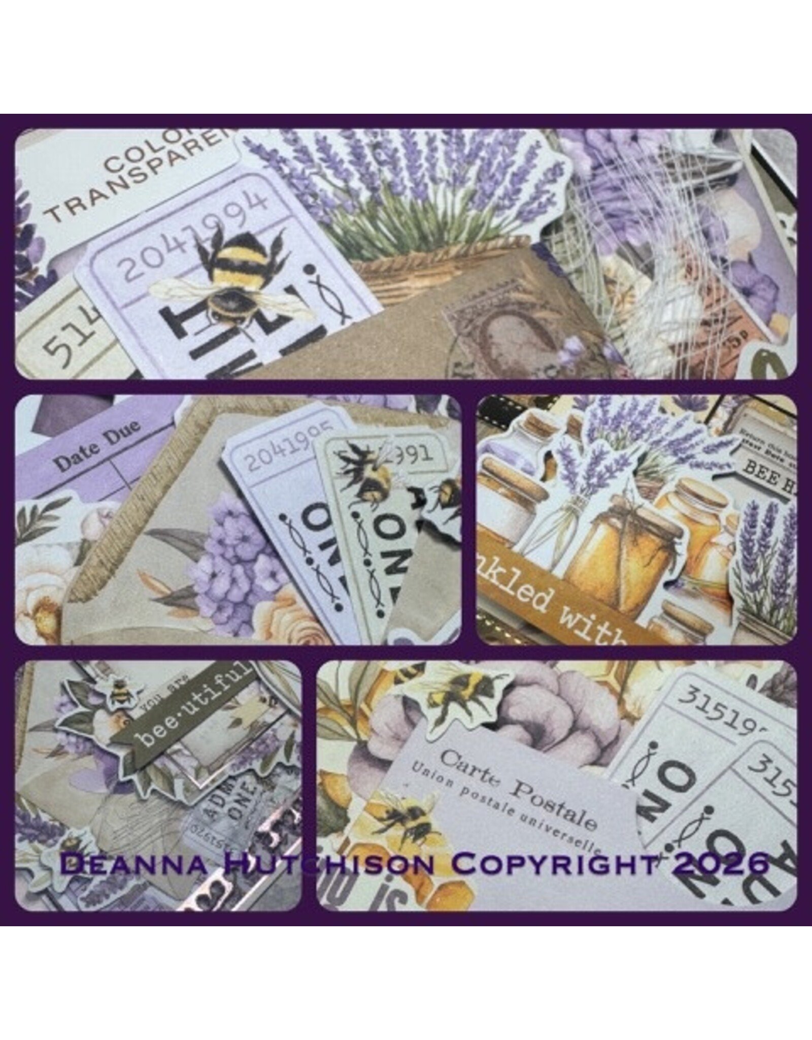 DEANNA LAVENDER FIELDS CARD CLASS WITH DEANNA HUTCHISON MARCH 14 2026