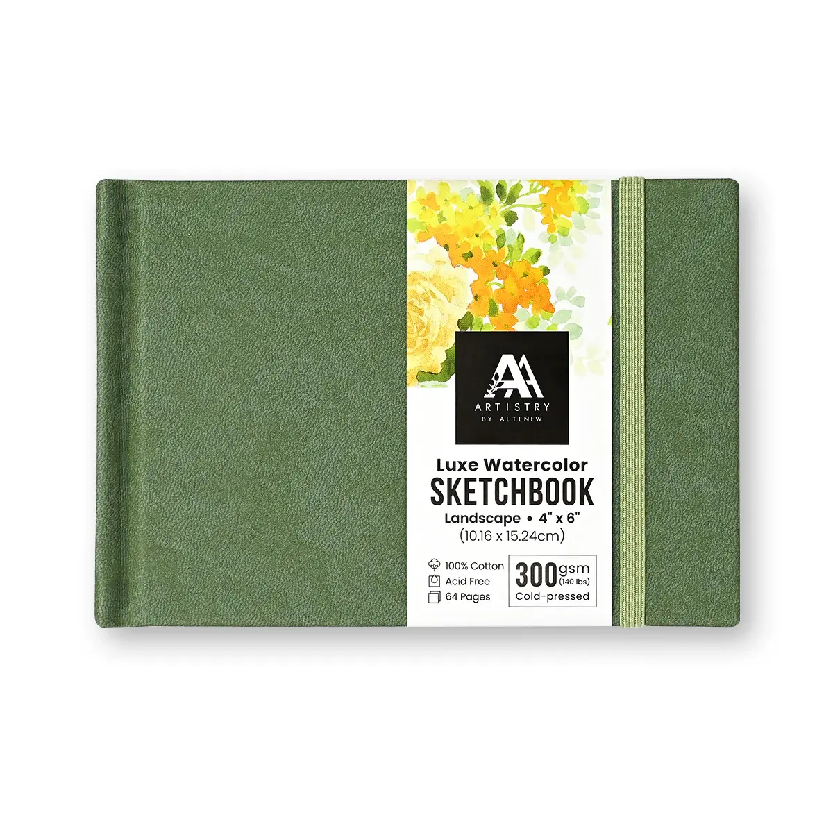ALTENEW ALTENEW LUXE WATERCOLOR SKETCHBOOK 4x6