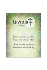 LAVINIA STAMPS LAVINIA STAMPS DREAMS BENEATH CLEAR STAMP