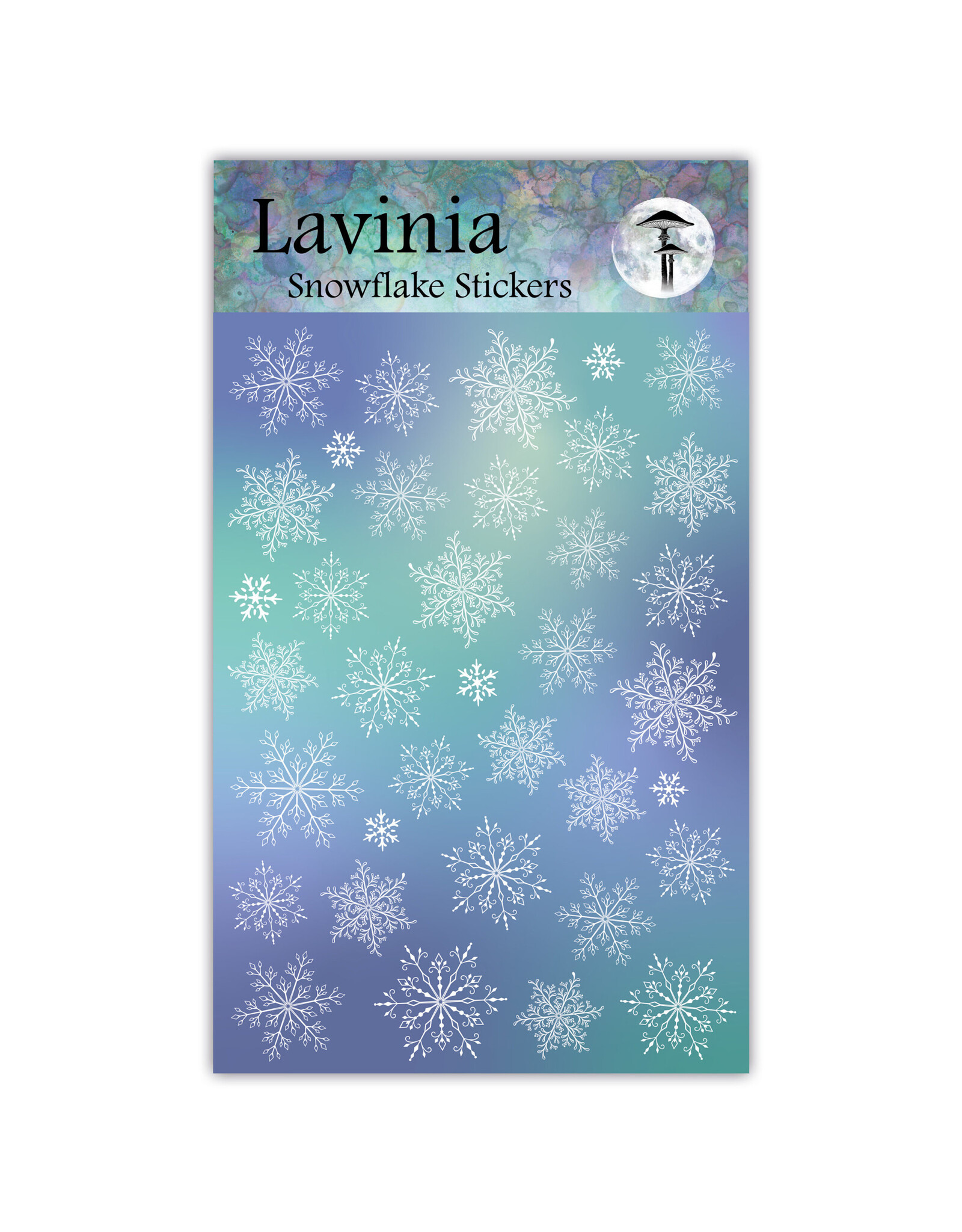 LAVINIA STAMPS LAVINIA SNOWFLAKE STICKERS