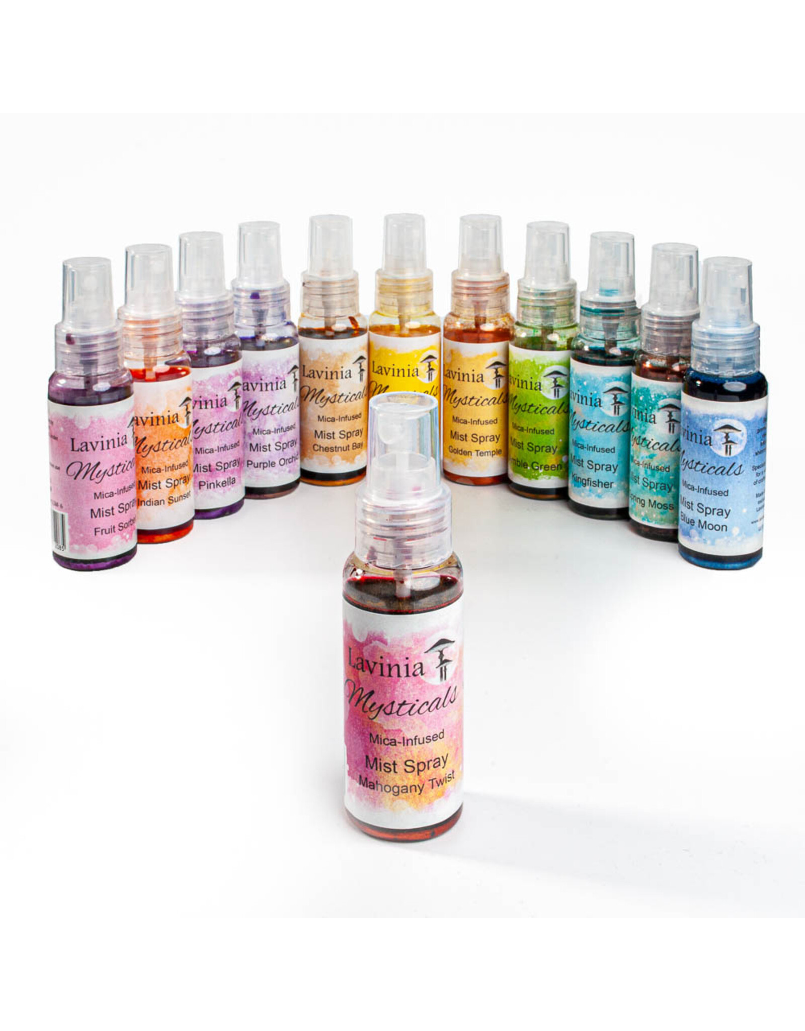 LAVINIA STAMPS LAVINIA MYSTICALS MICA-INFUSED MAHOGANY TWIST MIST SPRAY