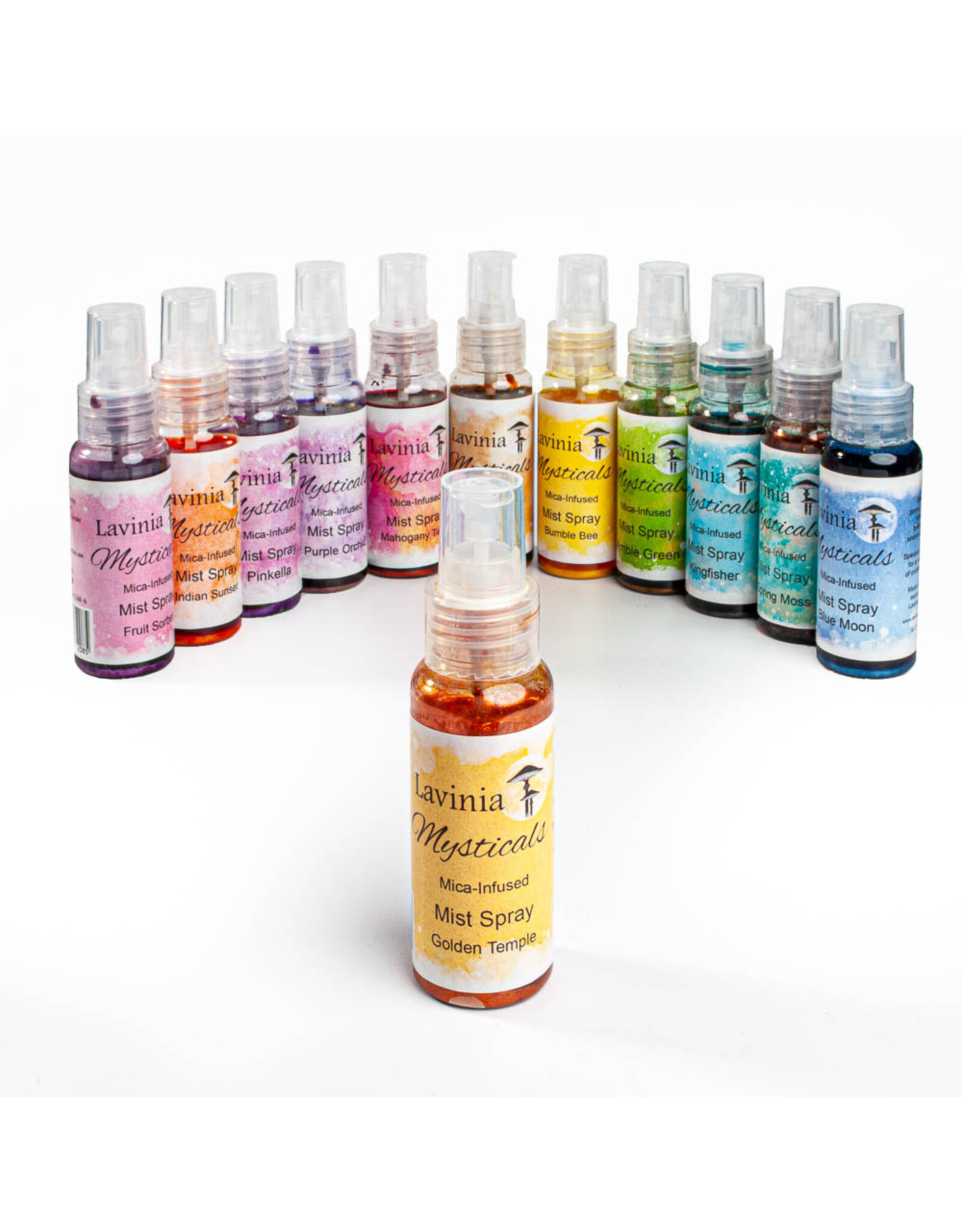 LAVINIA STAMPS LAVINIA MYSTICALS MICA-INFUSED GOLDEN TEMPLE MIST SPRAY