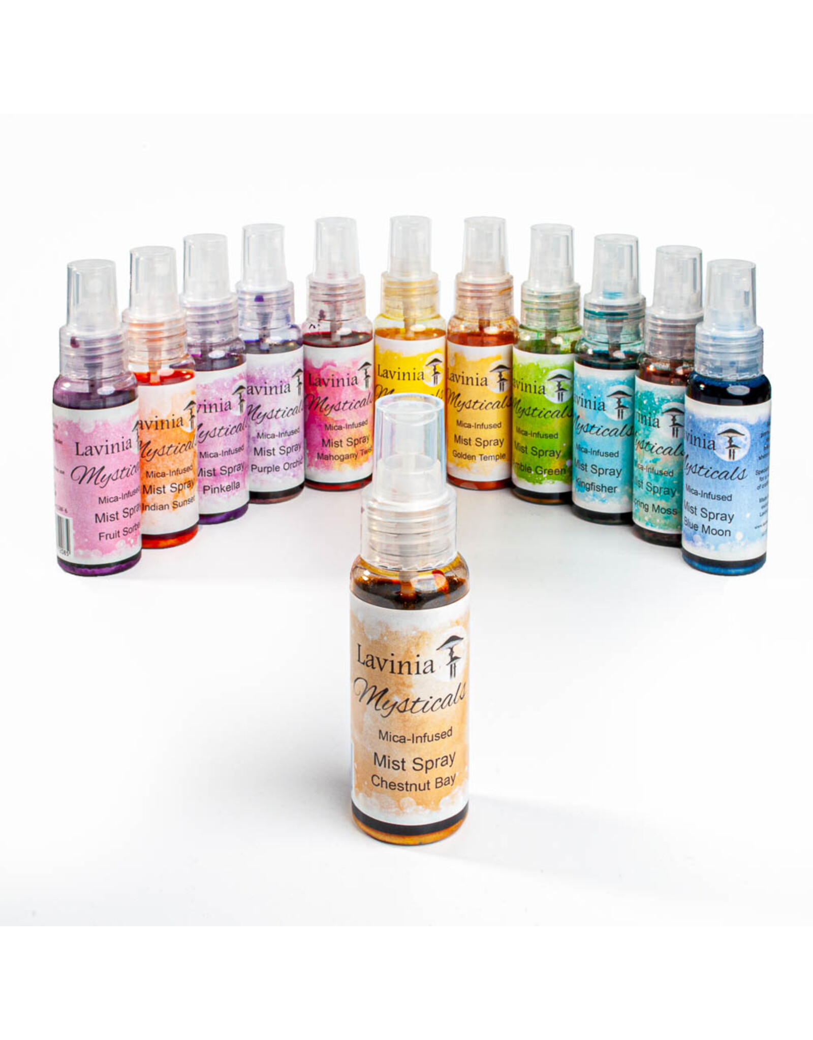 LAVINIA STAMPS LAVINIA MYSTICALS MICA-INFUSED CHESTNUT BAY MIST SPRAY