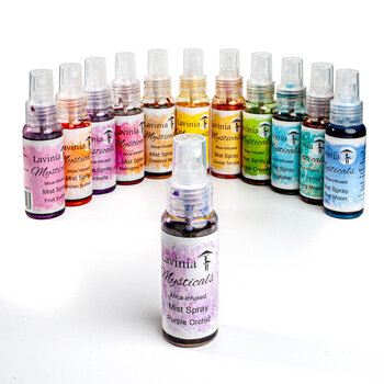 LAVINIA STAMPS LAVINIA MYSTICALS MICA-INFUSED PURPLE ORCHID MIST SPRAY