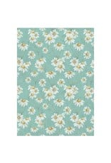 STAMPERIA STAMPERIA DAISY ART ASSORTED A6 RICE PAPER DECOUPAGE BACKGROUNDS 10.5X14.8CM 8/PK