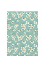 STAMPERIA STAMPERIA DAISY ART ASSORTED A6 RICE PAPER DECOUPAGE BACKGROUNDS 10.5X14.8CM 8/PK