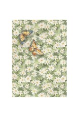 STAMPERIA STAMPERIA DAISY ART A6 MINI RICE PAPER 8/PK