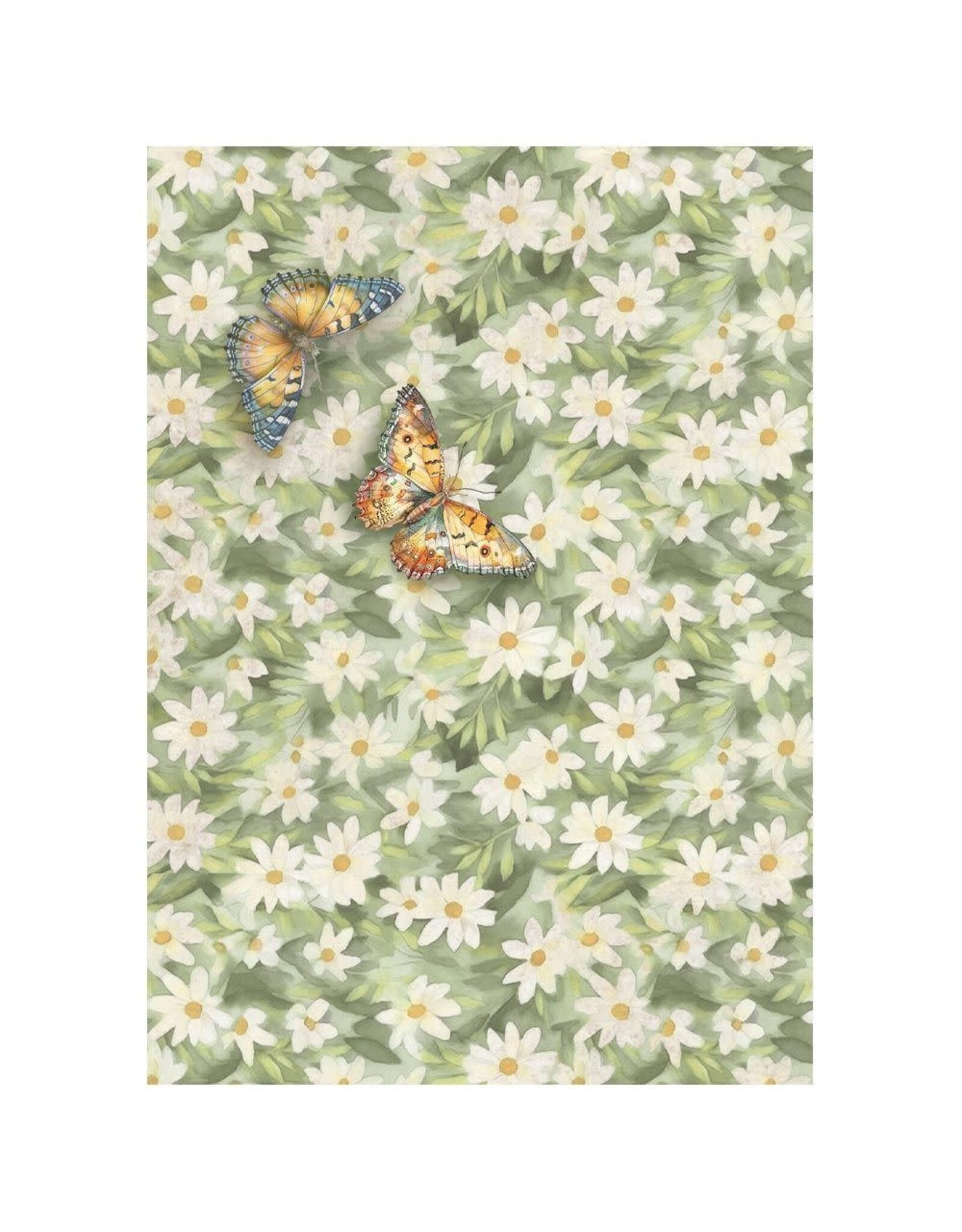 STAMPERIA STAMPERIA DAISY ART A6 MINI RICE PAPER 8/PK
