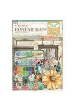 STAMPERIA STAMPERIA DAISY ART EPHEMERA ADHESIVE PAPER CUT OUTS