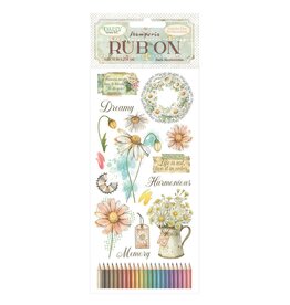 STAMPERIA STAMPERIA DAISY ART HARMONIOUS RUB-ON
