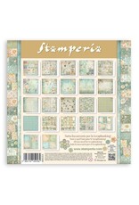 STAMPERIA STAMPERIA DAISY ART MAXI PAD 12x12 PAPER PACK 22 SHEETS