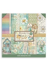 STAMPERIA STAMPERIA DAISY ART 12x12 COLLECTION PACK 10 SHEETS