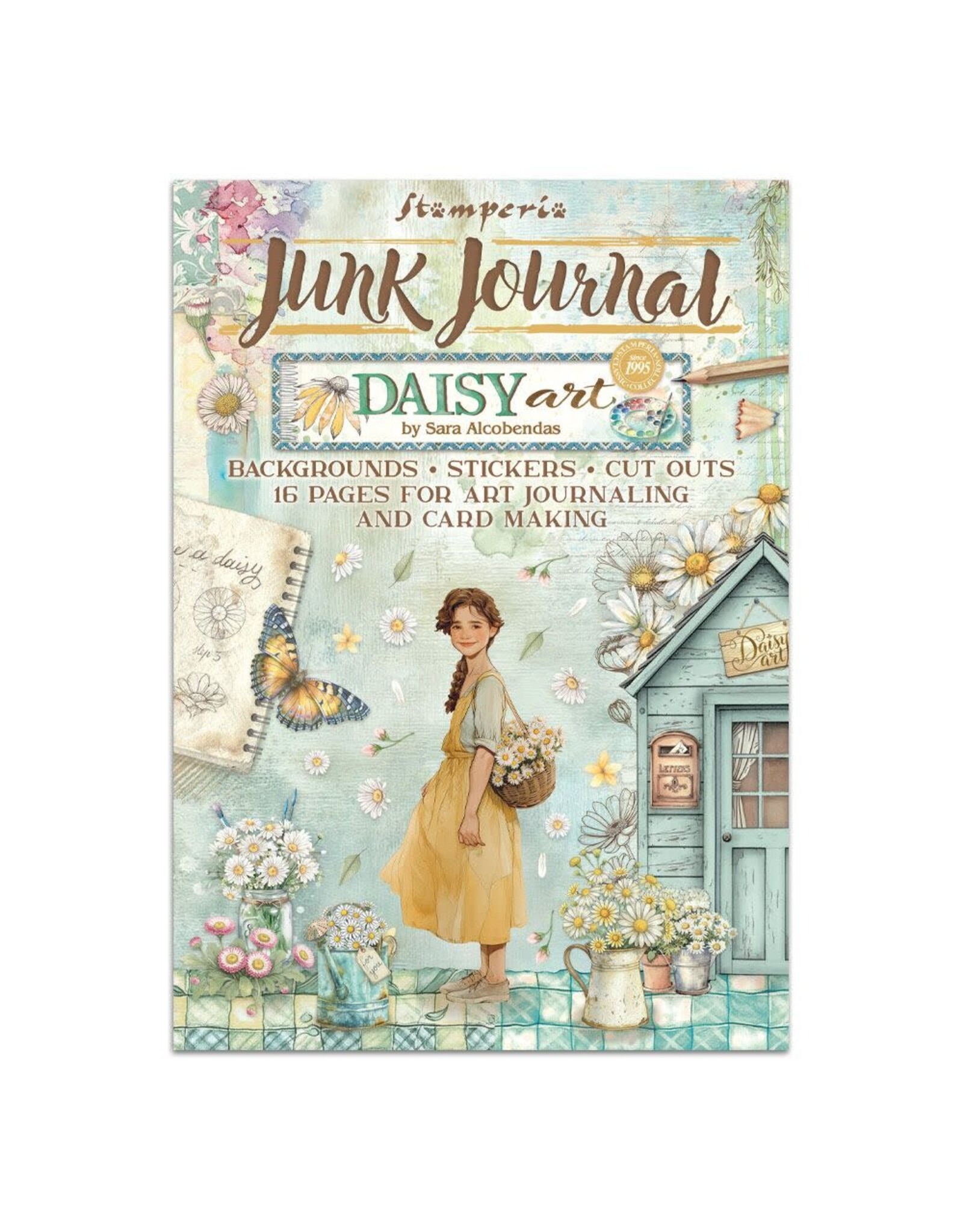 STAMPERIA STAMPERIA DAISY ART JUNK JOURNAL