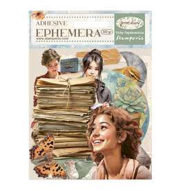 STAMPERIA STAMPERIA VICKY PAPAIOANNOU SECRET DIARY EPHEMERA ADHESIVE PAPER CUT OUTS