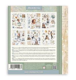 STAMPERIA STAMPERIA VICKY PAPAIOANNOU SECRET DIARY RUB ON KIT 6/PK