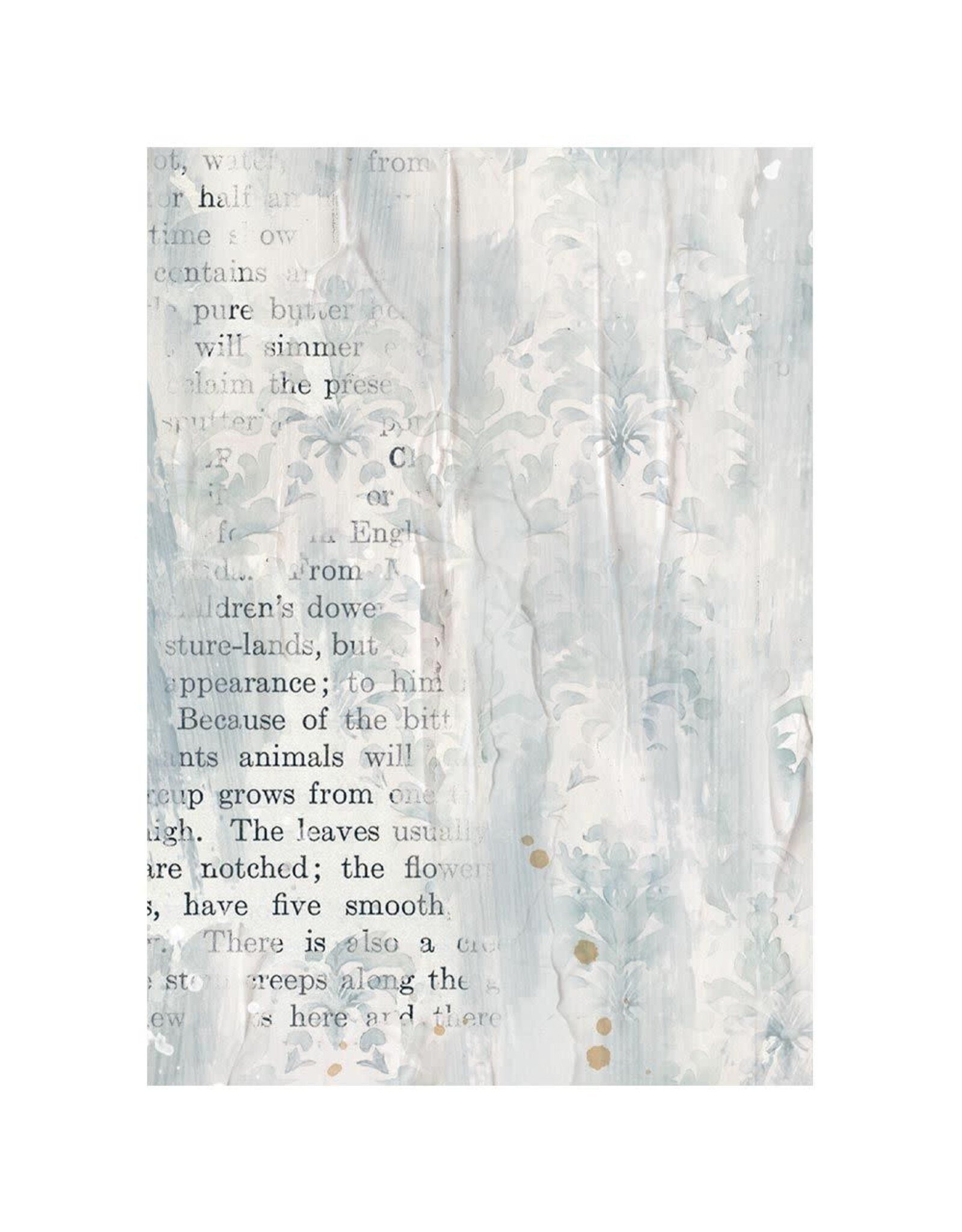 STAMPERIA STAMPERIA VICKY PAPAIOANNOU SECRET DIARY ASSORTED A6 RICE PAPER DECOUPAGE BACKGROUNDS 10.5X14.8CM 8/PK