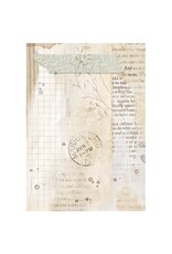 STAMPERIA STAMPERIA VICKY PAPAIOANNOU SECRET DIARY ASSORTED A6 RICE PAPER DECOUPAGE BACKGROUNDS 10.5X14.8CM 8/PK