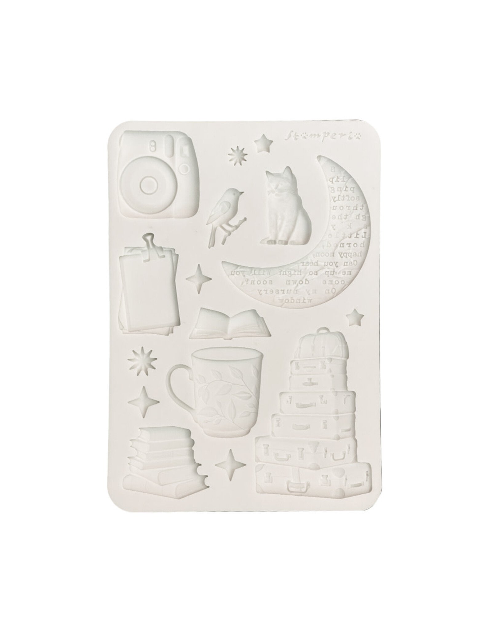 STAMPERIA STAMPERIA VICKY PAPAIOANNOU SECRET DIARY A5 SILICONE MOULD