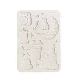 STAMPERIA STAMPERIA VICKY PAPAIOANNOU SECRET DIARY A5 SILICONE MOULD