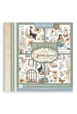 STAMPERIA STAMPERIA VICKY PAPAIOANNOU SECRET DIARY RUB ON KIT 6/PK