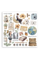 STAMPERIA STAMPERIA VICKY PAPAIOANNOU SECRET DIARY RUB ON KIT 6/PK