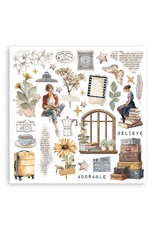 STAMPERIA STAMPERIA VICKY PAPAIOANNOU SECRET DIARY RUB ON KIT 6/PK