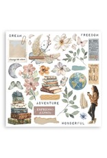 STAMPERIA STAMPERIA VICKY PAPAIOANNOU SECRET DIARY RUB ON KIT 6/PK