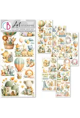 CIAO BELLA CIAO BELLA LUNIBLOOM TRANSPARENT ADHESIVE SHEETS 5/PK