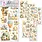 CIAO BELLA CIAO BELLA LUNIBLOOM TRANSPARENT ADHESIVE SHEETS 5/PK