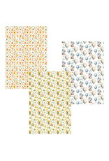 CIAO BELLA CIAO BELLA LUNIBLOOM A4 DELUXE PEARL & VELLUM MIXED PAPER PACK 6 SHEETS