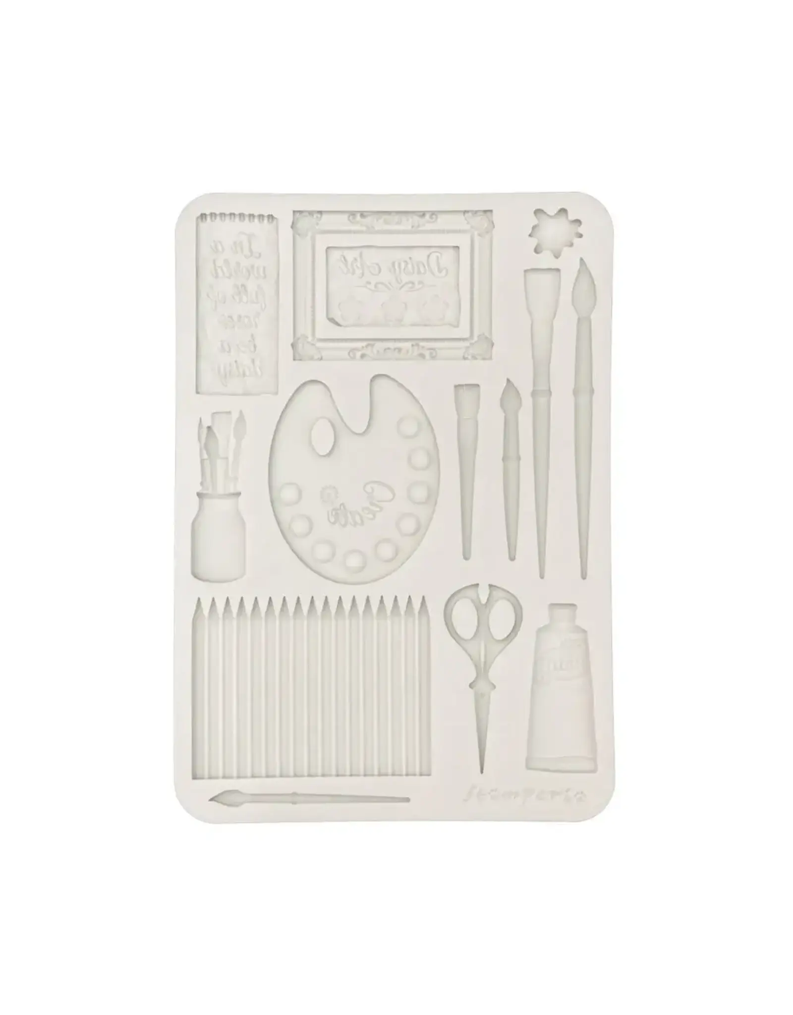 STAMPERIA STAMPERIA DAISY ART CREATIVE ART A5 SILICONE MOULD