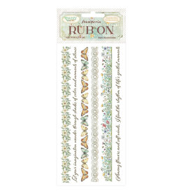 STAMPERIA STAMPERIA DAISY ART STRIPES RUB-ON