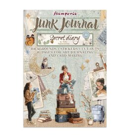 STAMPERIA STAMPERIA VICKY PAPAIOANNOU SECRET DIARY JUNK JOURNAL