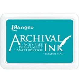 RANGER RANGER ARCHIVAL INK PAD PARADISE TEAL