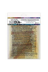 RANGER RANGER DINA WAKLEY MEDIA CHROMA TRANSPARENCIES TYPED QUOTES