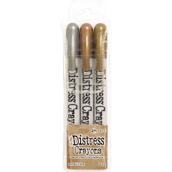 RANGER TIM HOLTZ DISTRESS CRAYONS METALLICS SET 3PK