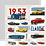 CARTA BELLA CARTA BELLA CARS ASSORTED CARS CARDS 12X12 CARDSTOCK