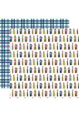 CARTA BELLA CARTA BELLA CARS FILL UP ON GAS 12X12 CARDSTOCK