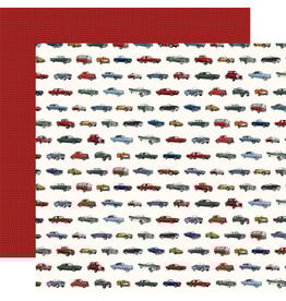 CARTA BELLA CARTA BELLA CARS ROADWAY RIDES 12X12 CARDSTOCK