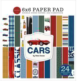CARTA BELLA CARTA BELLA CARS 6x6 PAPER PAD