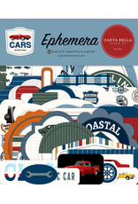 CARTA BELLA CARTA BELLA CARS EPHEMERA DIE CUTS