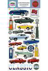 CARTA BELLA CARTA BELLA CARS 6x13 CHIPBOARD ACCENTS