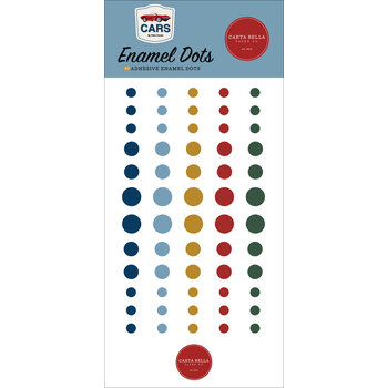 CARTA BELLA CARTA BELLA CARS ENAMEL DOTS
