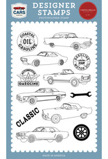 CARTA BELLA CARTA BELLA CARS CLASSIC CARS CLEAR STAMP SET