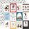 ECHO PARK PAPER ECHO PARK MOUSE AND ME 3x4 JOURNALING CARDS 12x12 CARDSTOCK
