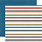 ECHO PARK PAPER ECHO PARK MOUSE AND ME RETRO STRIPE 12x12 CARDSTOCK